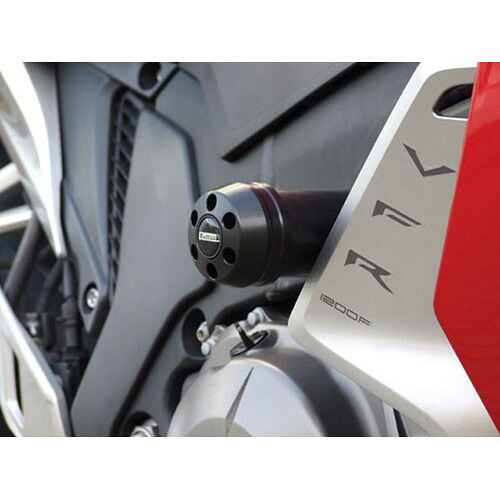 P&A International(ﾊﾟｲﾂﾏｲﾔｰｶﾝﾊﾟﾆｰ) ダンパー機能付き クラッシュパッド X-Pad HONDA用 ブラック 41HO36KS バイク 外装 スライダー・ガード