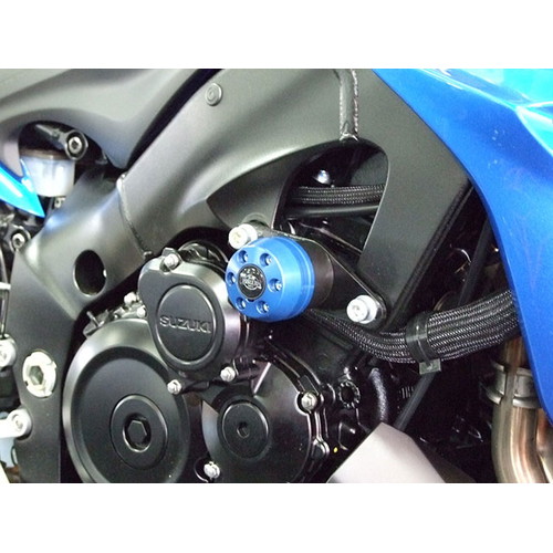 P&A International(ﾊﾟｲﾂﾏｲﾔｰｶﾝﾊﾟﾆｰ) ダンパー機能付き クラッシュパッド X-Pad SUZUKI用 ブラック 41SU35KS バイク 外装 スライダー・ガード｜パーツダイレクト店