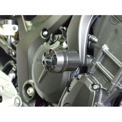 P&A International(ﾊﾟｲﾂﾏｲﾔｰｶﾝﾊﾟﾆｰ) ダンパー機能付き クラッシュパッド X-Pad YAMAHA用 ブラック 41YA21KS バイク 外装 スライダー・ガード｜パーツダイレクト店