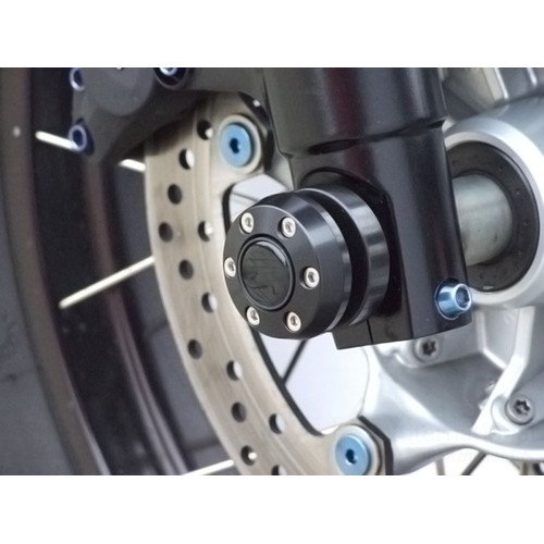 P&A International(ﾊﾟｲﾂﾏｲﾔｰｶﾝﾊﾟﾆｰ) フロントフォークスライダー X-Pad KTM用 ブラック 42KTM01 バイク 外装