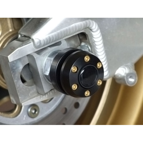 P&A International(ﾊﾟｲﾂﾏｲﾔｰｶﾝﾊﾟﾆｰ) スイングアームスライダー X-Pad HONDA用 ブラック 43HO03 バイク 外装