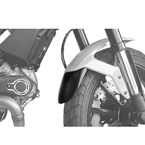P&A International(ﾊﾟｲﾂﾏｲﾔｰｶﾝﾊﾟﾆｰ) エクステンドフェンダー DUCATI用 ブラック PA02566 バイク 外装パーツ
