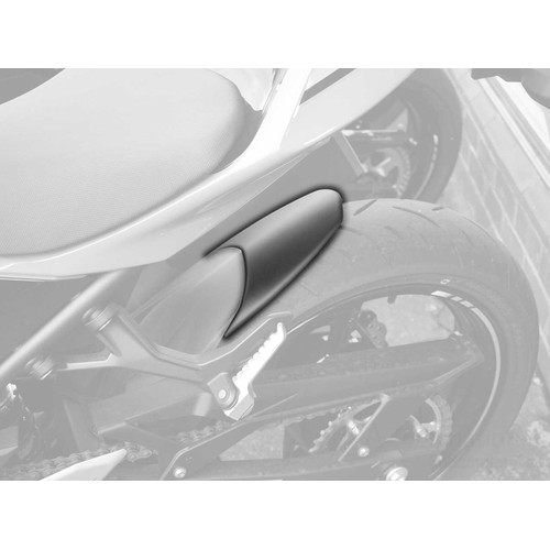 P&A International(ﾊﾟｲﾂﾏｲﾔｰｶﾝﾊﾟﾆｰ) リアエクステンドフェンダー KAWASAKI用 ブラック PA7387B バイク 外装パーツ