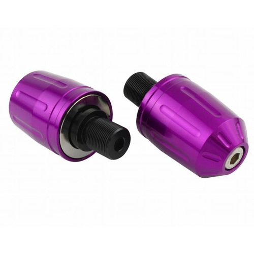 POSH Faith(ポッシュフェイス) ウルトラヘビーバーエンドタイプ2 カワサキ純正ハンドル用 M17 ブルーベリー 033989-05-10 バイク
