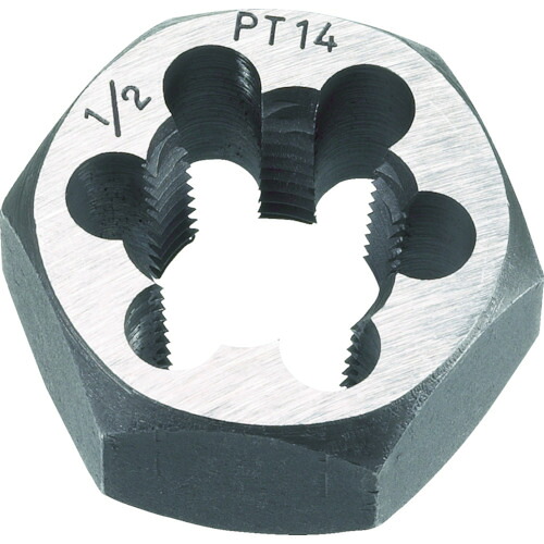 TRUSCO 六角サラエナットダイス PT5/8-14 TD658PT14