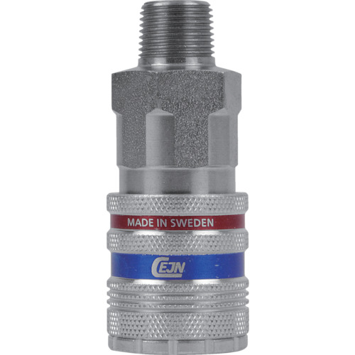 CEJN(セイン) シリーズ550 eSafe カップリング オネジ NPT1/2インチ 105502455 エアカプラ・継手
