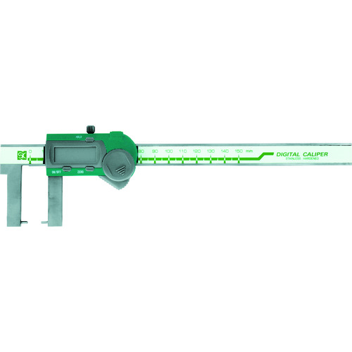 SKブランド デジタルネックノギスポイント型 150mm GDCS150NP 測定計量器｜パーツダイレクト店