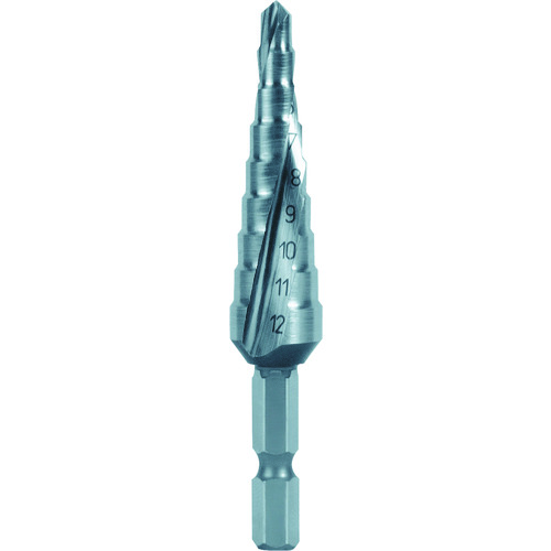 RUKO(ルコ) スパイラルステップドリル 12mm ハイス 1010509H