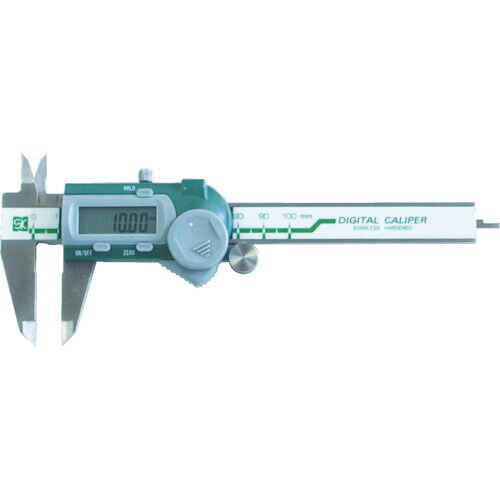 SKブランド デジタルノギス 測定範囲mm100 最小表示0.01mm GDCS100 測定計量器