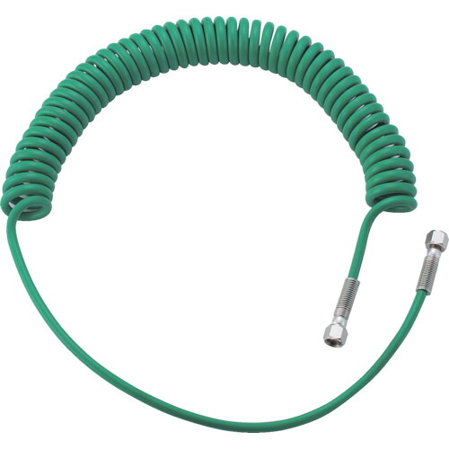TRUSCO ハイパワーコイルホース高圧用 3.0MPa 5.7m THC307
