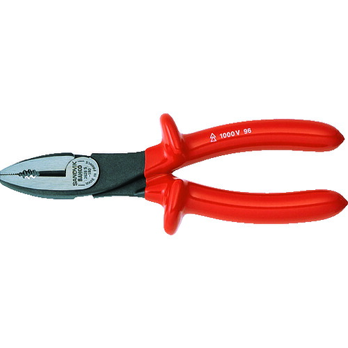 BAHCO(バーコ) 1000V絶縁強力型ペンチ 180mm 2628S180