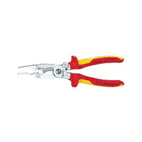 KNIPEX(クニペックス) 1396-200 絶縁エレクトロプライヤー(スプリング付) 1396200