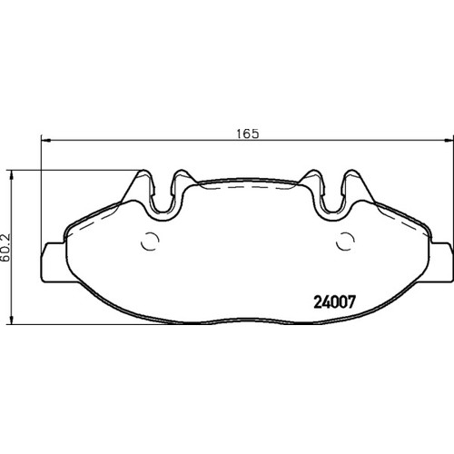 Textar(テキスター) 2400701 ブレーキパッド 自動車 11,588円