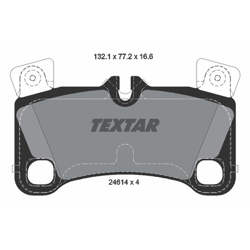 Textar(テキスター) 2461401 ブレーキパッド 自動車｜パーツダイレクト店