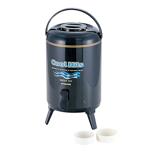 キャプテンスタッグ クールヒッツ ウォータージャグ 10L ネイビー M-5028 アウトドア用品