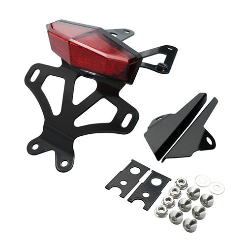 DRC モトレッド EDGEアルミホルダーキット レッドレンズ F5848 バイク テールライト|パーツダイレクト店