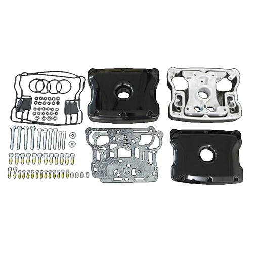 S&S CYCLE 024817 ロッカーボックスセット ダイキャストブラック 99-17y BT 900-0937 バイク|パーツダイレクト店