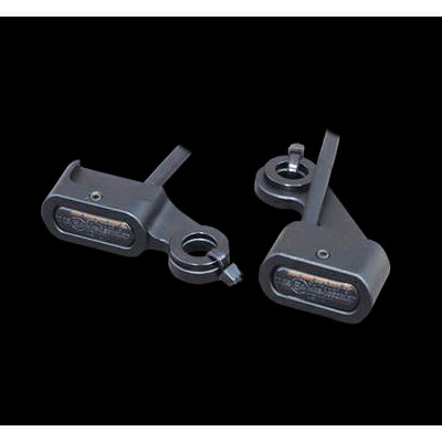 NEO FACTORY 026615 ハンドルLEDウィンカースモーク ブラック 04-13y XL バイク ウインカー|パーツダイレクト店