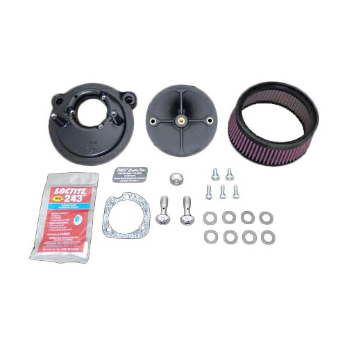 S&S CYCLE 024028 ステルスエアクリーナーキット 91y- XL 170-0302E バイク エアフィルター・エアエレメント｜パーツダイレクト店