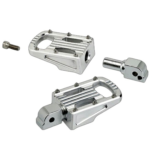 Biltwell(ビルトウェル) 025666 パニッシャーフットペグ M8ソフテイルリア ポリッシュ 7005-303-04 バイク ステップ・ステップゴム|パーツダイレクト店