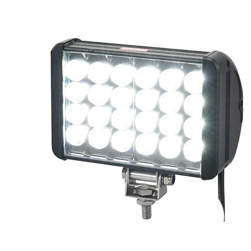 PA-MAN(パーマン) LEDワークランプ 24LED DC12-24V 防水 ホワイト IP67 高輝度 作業灯｜パーツダイレクト店