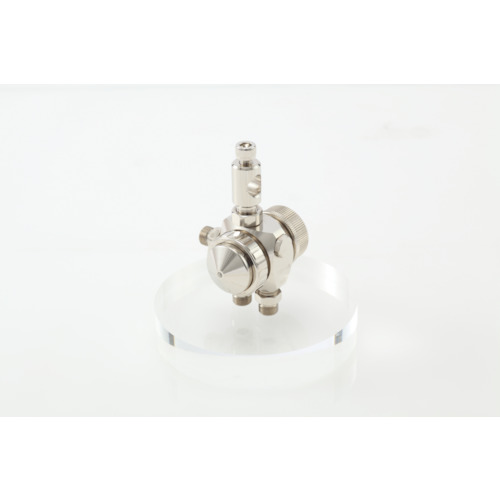 アネスト岩田(アネストイワタ) 液体塗布用自動スプレーガン(小形 丸吹) ノズル口径1.0mm 419-4748 エアツール工具｜パーツダイレクト店