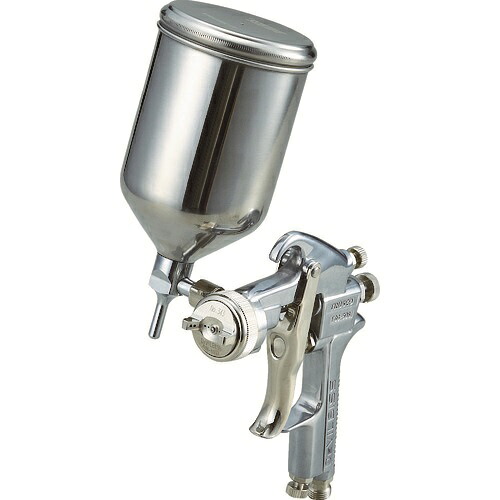 TRUSCO スプレーガン重力式 ノズル径Φ1.4 0.4L SUSカップセット エアツール工具