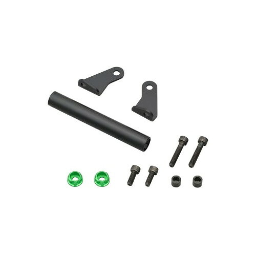 DAYTONA クランプバー Ninja250/250R専用 マルチバーホルダー ライムグリーン 17867 バイク ハンドルブレース・クランプ・マウント