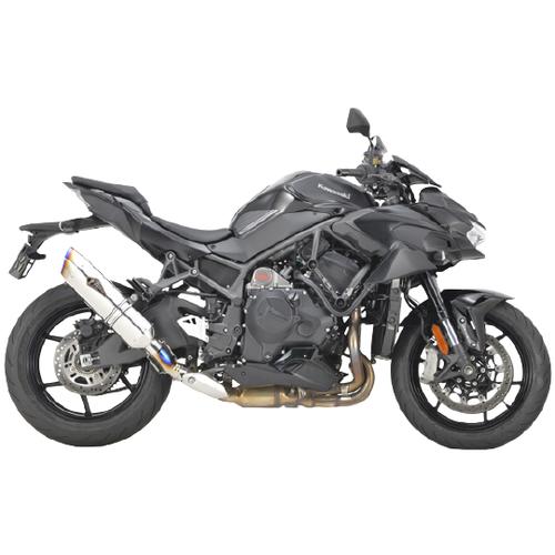 R’s Gear(アールズギア) リアルスペック スリップオン チタンポリッシュ Z H2/SE(20～) RK38-T3ST バイク スリップオンマフラー・サイレンサー