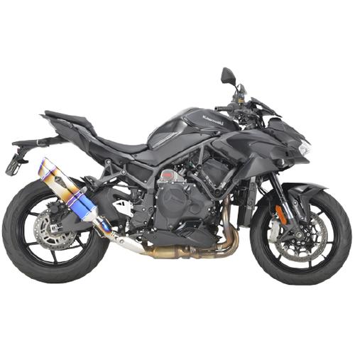 R’s Gear(アールズギア) リアルスペック スリップオン チタンドラッグブルー Z H2/SE(20～) RK38-T3SD バイク スリップオンマフラー・サイレンサー