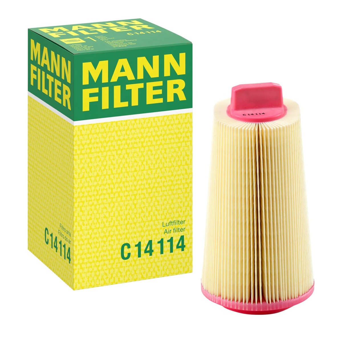 MANN-FILTER C14114 エアーエレメント 自動車 エアフィルター・エアエレメント