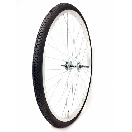 楽天市場】26インチ 自転車用リム組タイヤ付 フロントホイール