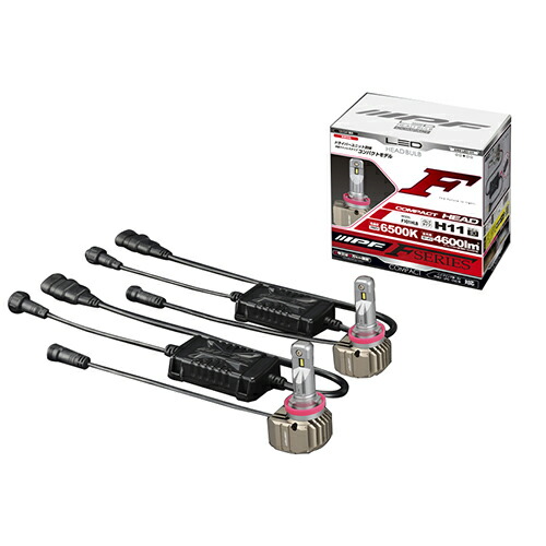 IPF H11 LEDヘッドライト コンパクトモデル F101HLB 自動車 LEDバルブ・電球