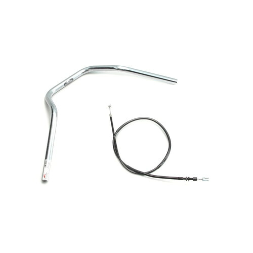HURRICANE ナロー4型 ハンドルセット クロームメッキ H503-048C バイク ハンドルバー