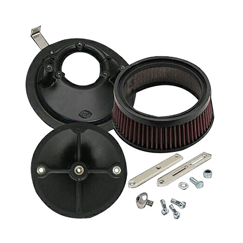 S&S CYCLE 023999 ステルスエアクリキット ユニバーサル 36-92BT 57-90XL E/G 170-0176 バイク エアフィルター・エアエレメント|パーツダイレクト店