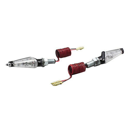 HURRICANE HA5222BC LEDダガーウィンカー ブラック バイク