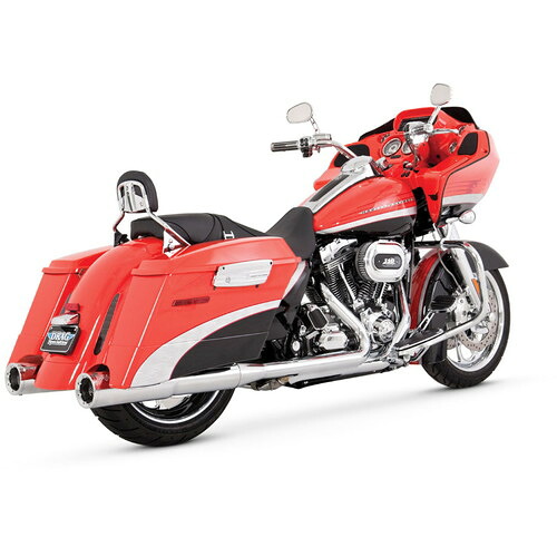 VANCE&HINES 16455 ハイアウトプット スリップオン クローム 1801-0606 バイク スリップオンマフラー・サイレンサー