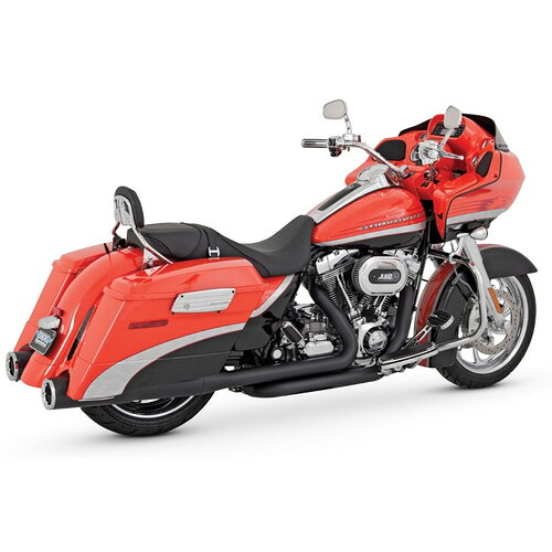 VANCE&HINES 46759 ハイアウトプット スリップオン ブラック 1801-0607 バイク スリップオンマフラー・サイレンサー|パーツダイレクト店