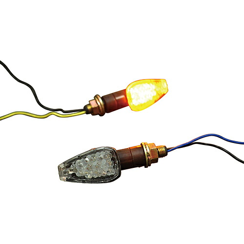 アルキャンハンズ LEDウィンカー タイニー ブラック クリア KA001SC バイク ウインカー 4,419円
