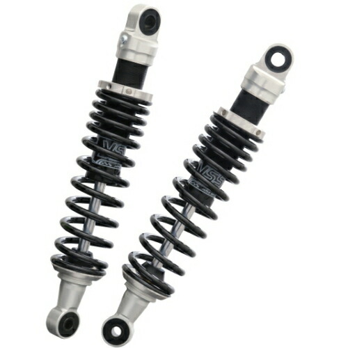 YSS(ワイエスエス) バイク リアショック E302 330mm GS650 (81-83) 銀 黒 116-1106900 GS650 81-83