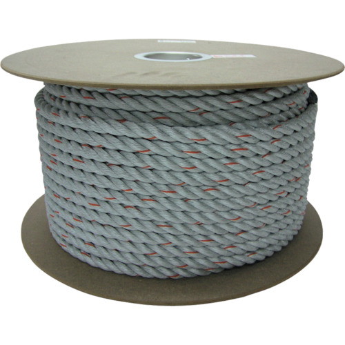 ユタカメイク ダイヤロープ ドラム巻 16mm×100m PRDP16 物流 梱包 倉庫