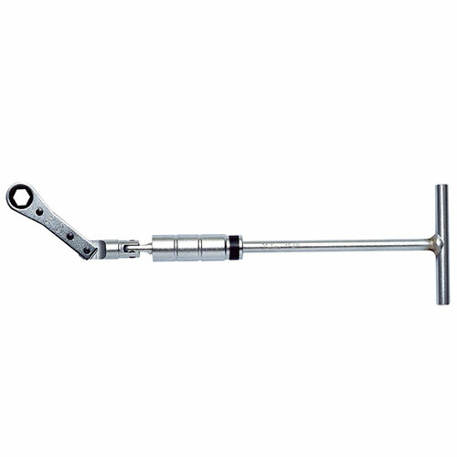 ko-ken 154ML-10 T型フレックスラチェットスパナ(ロック式) 10mm ギアレンチ・ラチェットレンチ