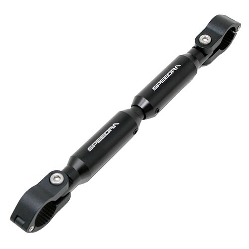 SPEEDRA アジャスタブルハンドルブレース 225mm-330mm ブラック/マットブラック AHB0102MBK バイク