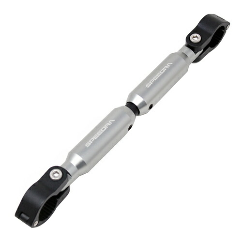 SPEEDRA アジャスタブルハンドルブレース 225mm-330mm ブラック/マットチタン AHB0102MTM バイク