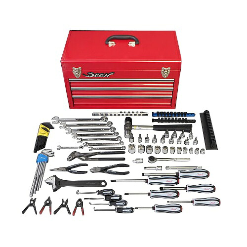 DEEN(ディーン) 022820 インチ Entryツールセット レッド Entry-SET-RED ハンドツール工具セット 62,975円