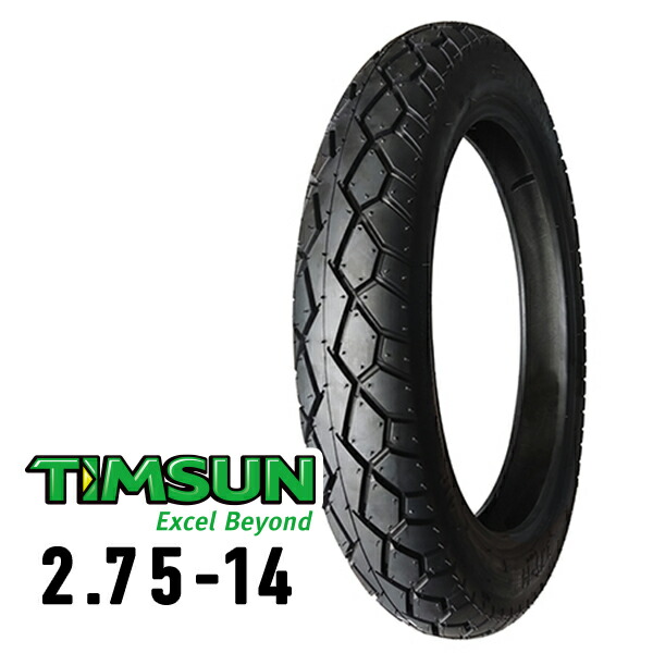 楽天市場】TIMSUN(ティムソン) TS647 80/100-14 49P TT リア TS