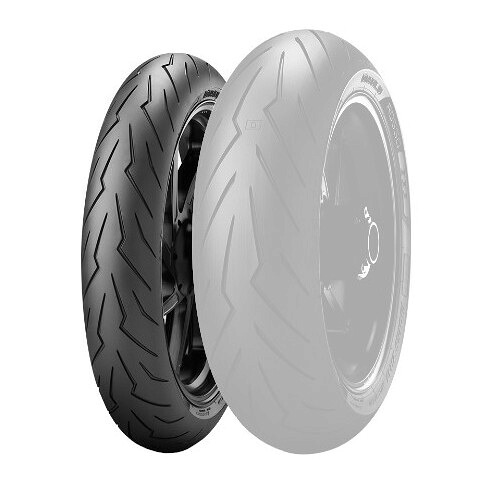 PIRELLI(ピレリ) DIABLO ROSSO 3 110/70ZR17 54W TL フロント 2635000 バイク タイヤ オンロードラジアル
