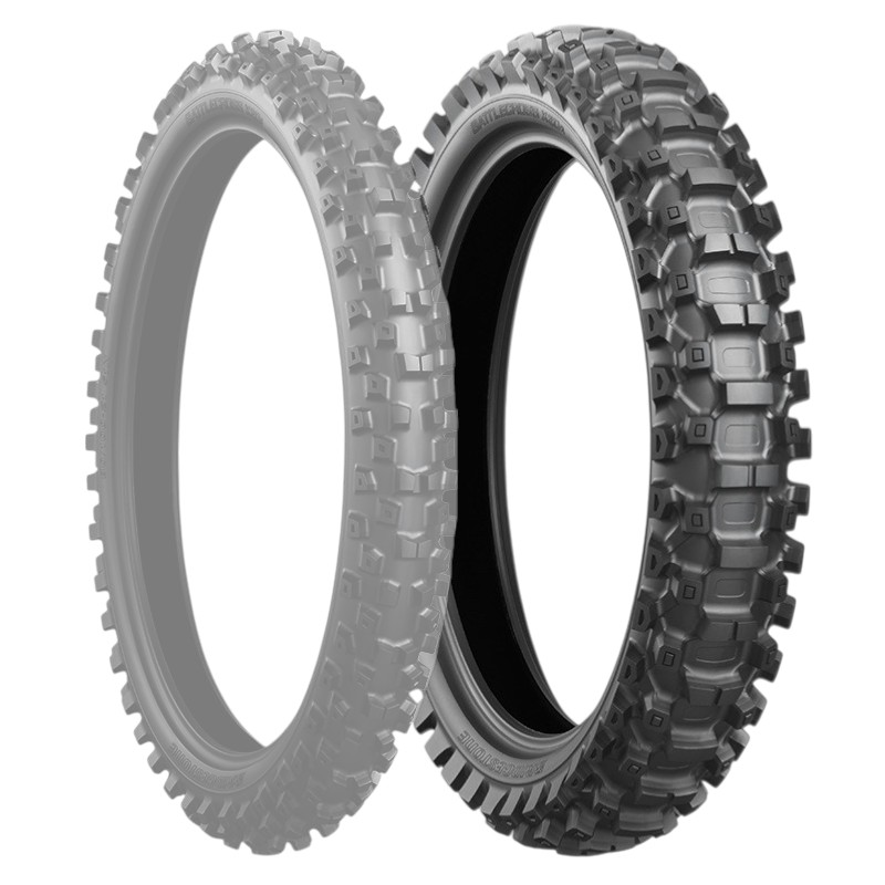 BRIDGESTONE BATTLECROSS X20 120/80-19 63M W リア SOFT MCS01366 バイク オフロードレース｜パーツダイレクト店