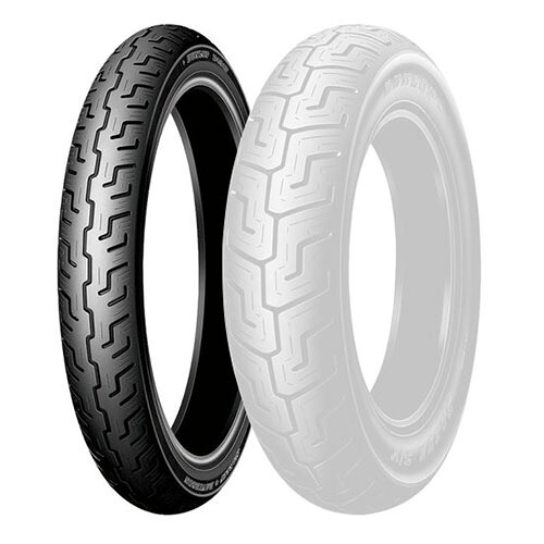 DUNLOP(ダンロップ) D401F 90/90-19 52H TL フロント 256295 バイク タイヤ オンロードバイアス