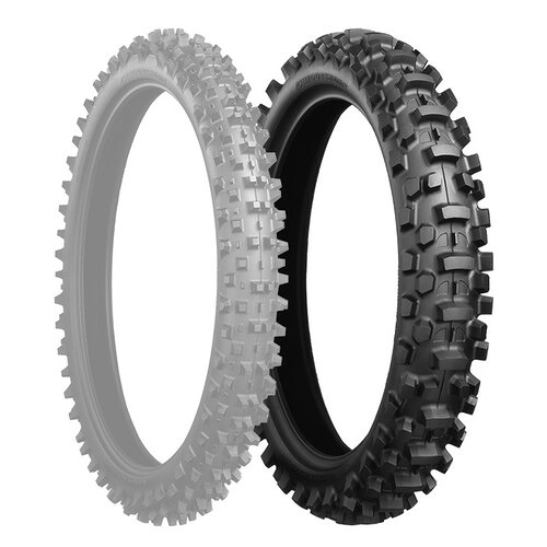 BRIDGESTONE MOTOCROSS M102 110/100-18 64M W リア MUD MCS08949 バイク オフロードレース|パーツダイレクト店